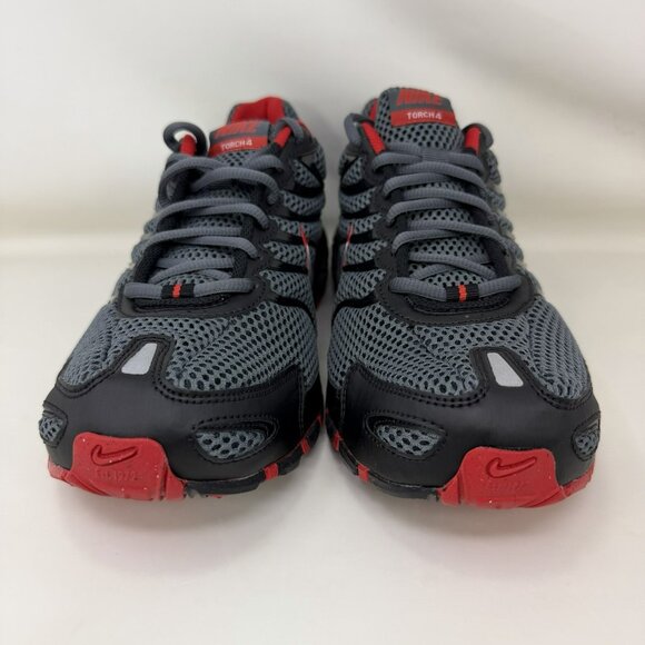 Nike Air Max Torch 4 Running Shoes Gray Red Men’s Size 10 - Picture 3 of 8